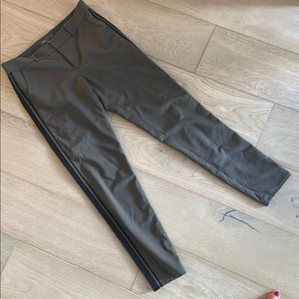 VINCE Elegant Charcoal Skinny Pants